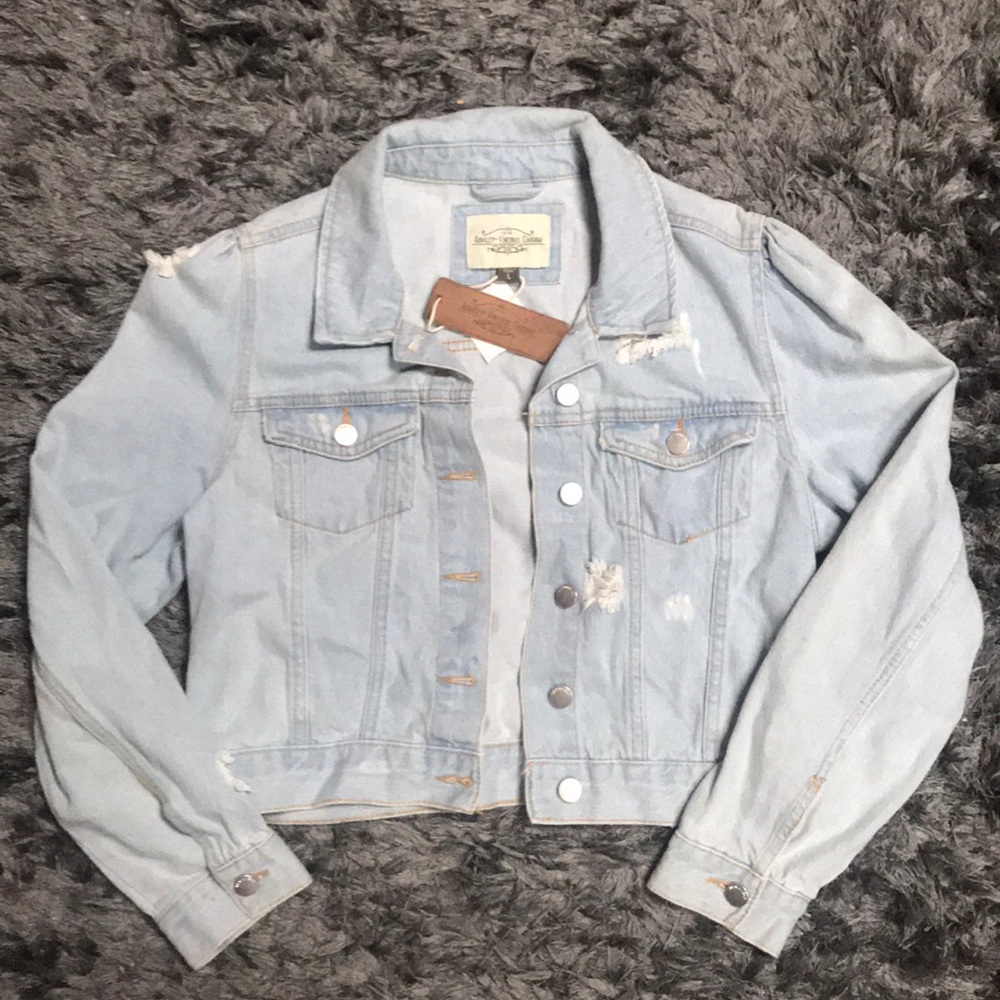 Ashley Vintage Jean Jacket Size Large